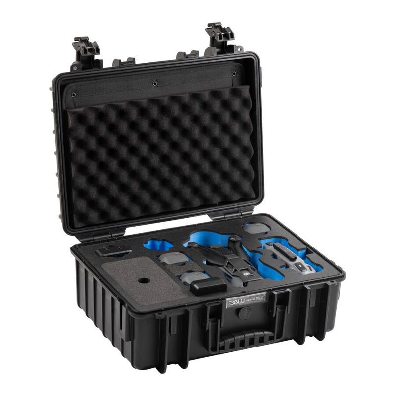Foto 2 van B&W Outdoor Case Type 5000 Zwart voor DJI Mavic 4 Pro Fly More Combo