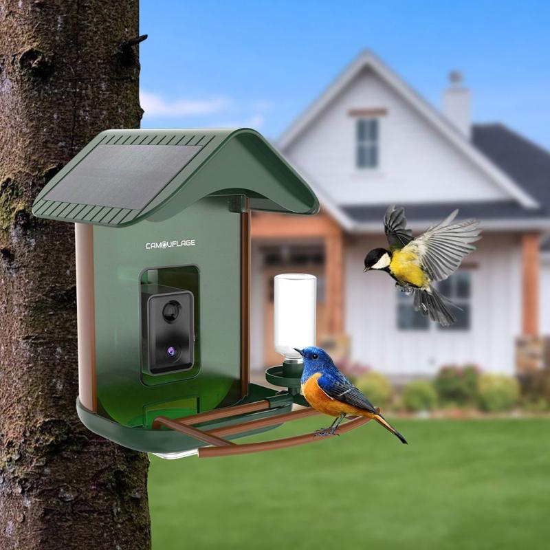Foto 2 van Camouflage EZ BirdFeed 1 Wildcamera met AI-vogelherkenning