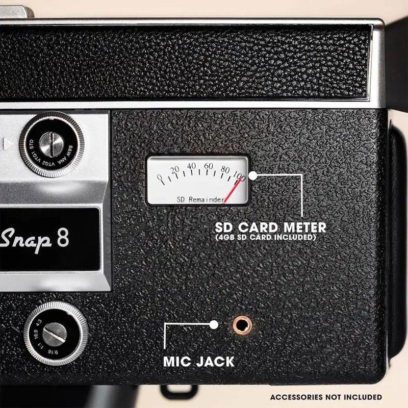 Foto 4 van CAMP Snap CS-8 Digitale Videocamera met Retro Uitstraling