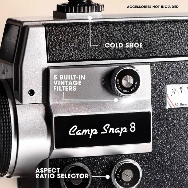 Foto 5 van CAMP Snap CS-8 Digitale Videocamera met Retro Uitstraling