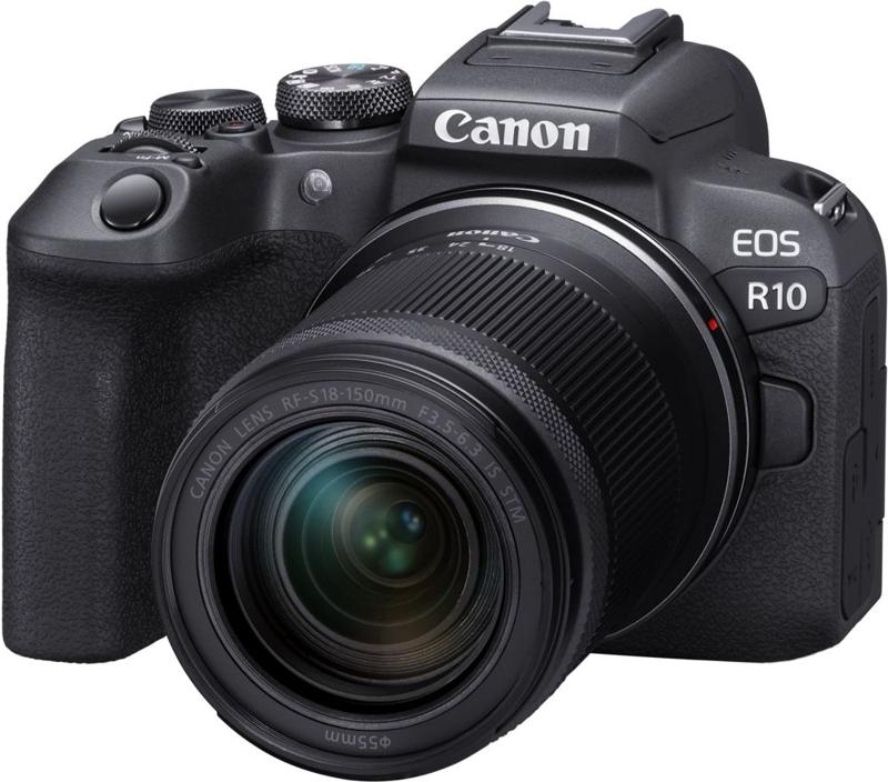 Foto 2 van Canon EOS R10 systeemcamera met RF-S 18-150mm f/3.5-6.3 IS STM en EF-EOS R adapter