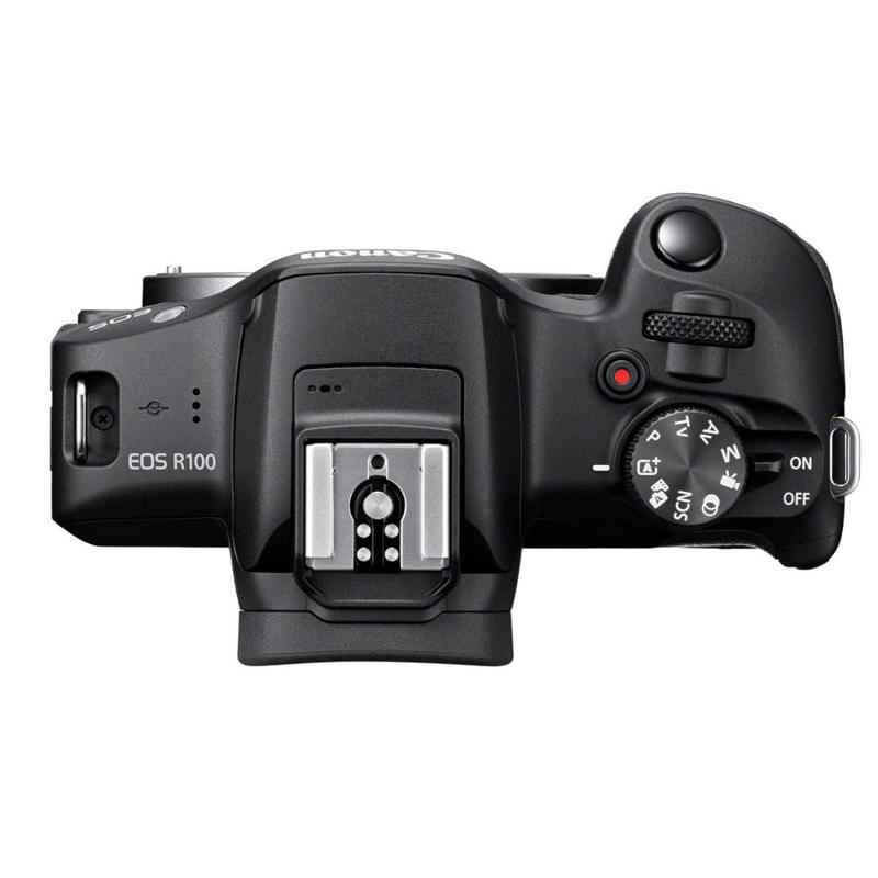 Foto 3 van Canon EOS R100 Body Systeemcamera Zwart