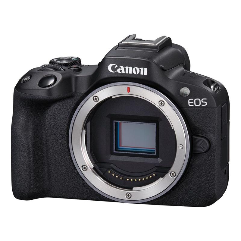 Foto 2 van Canon EOS R50 Systeemcamera Body Zwart