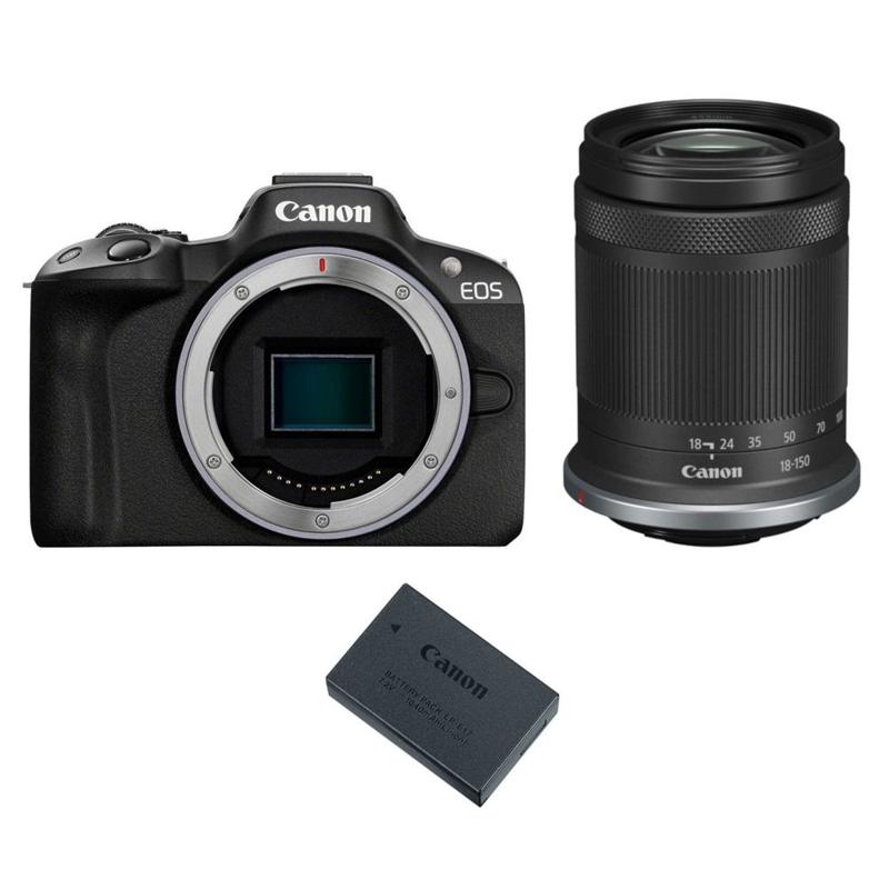 Foto 2 van Canon EOS R50 systeemcamera + RF-S 18-150mm IS STM