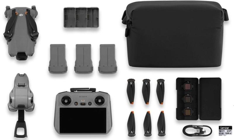 DJI Mini 5 Pro Fly More Combo (RC 2) met Lexar Silver Plus 128GB