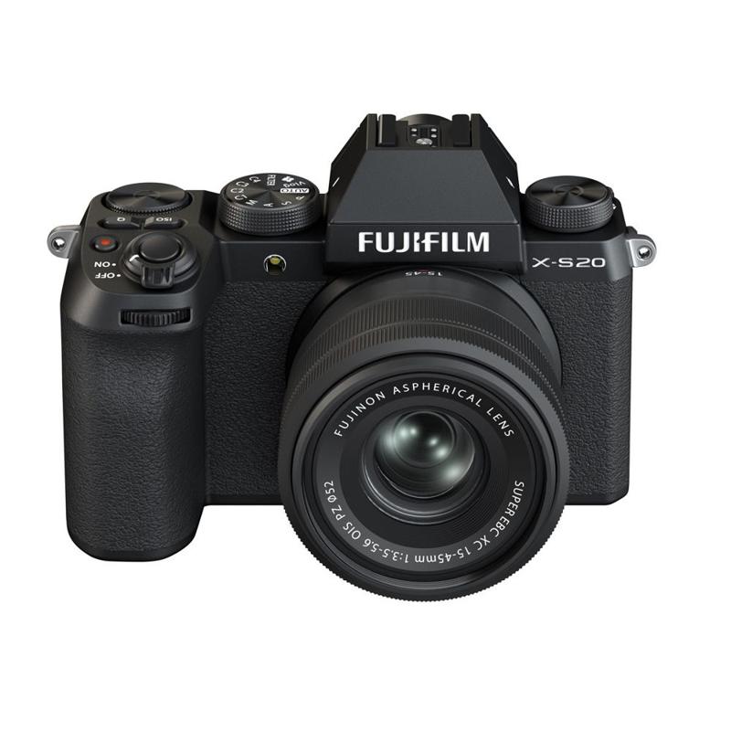 Foto 2 van Fujifilm X-S20 systeemcamera met XC 15-45mm objectief zwart