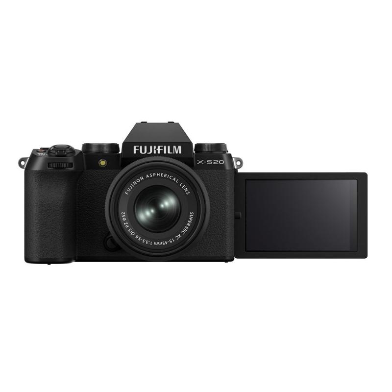 Foto 3 van Fujifilm X-S20 systeemcamera met XC 15-45mm objectief zwart