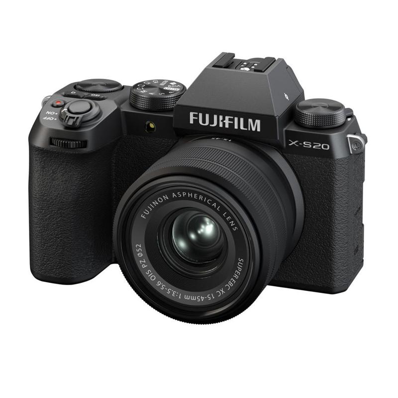Foto 4 van Fujifilm X-S20 systeemcamera met XC 15-45mm objectief zwart