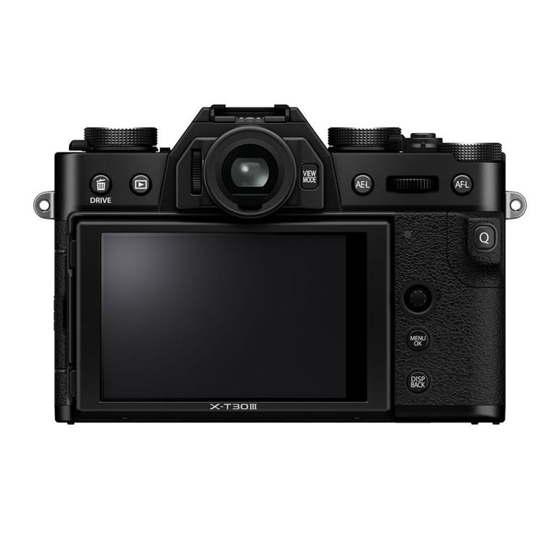 Foto 2 van Fujifilm X-T30 III Zwart systeemcamera + Sigma 18-50mm objectief