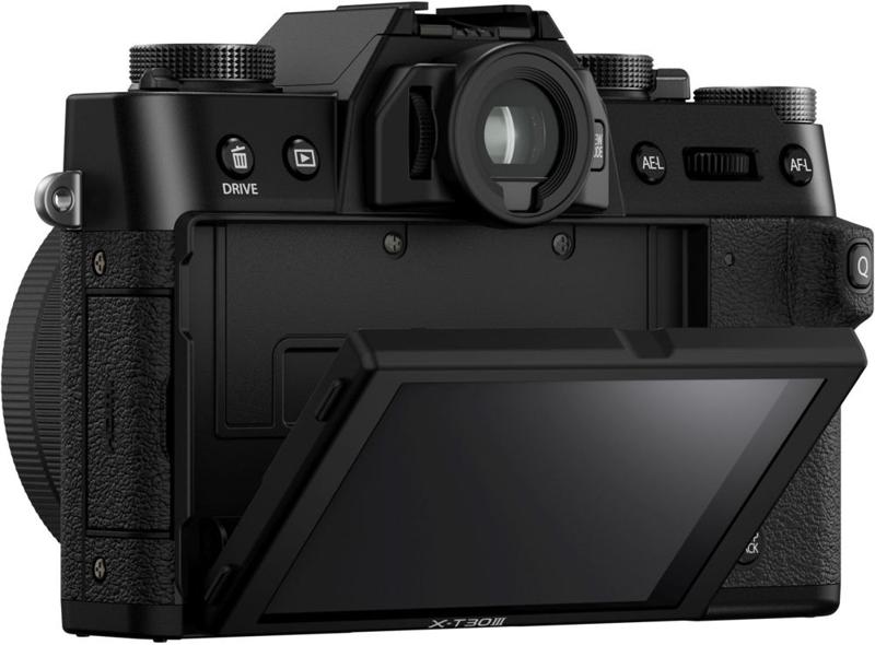 Foto 3 van FUJIFILM X-T30 III Zwart + XC13-33mm f3,5-6,3 OIS kit
