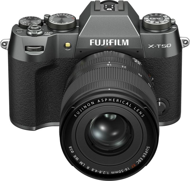 Foto 5 van FUJIFILM X-T50 systeemcamera met XF 16-50mm f2.8-4.8 R LM WR lens, antraciet