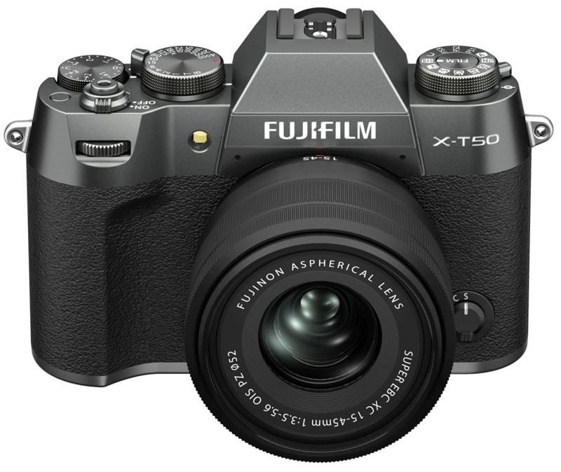 Foto 3 van FUJIFILM X-T50 + XC 15-45mm f3,5-5,6 Antraciet Systeemcamera Kit