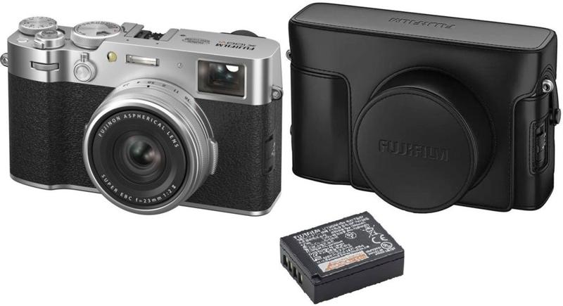 FUJIFILM X100VI zilver + NP-126 + LC-X100V
