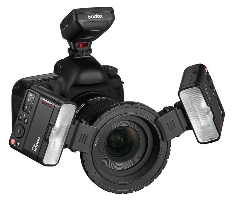 Foto 2 van Godox MF12-K2 Macro Flash 2-delige Kit + Accessoires