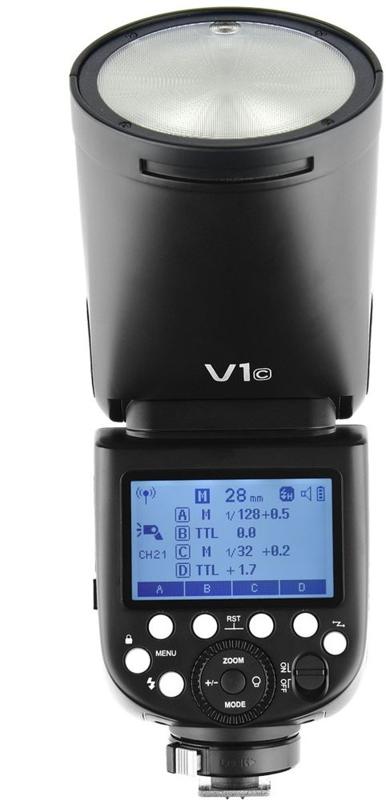 Foto 3 van Godox V1C Rundblitzapparaat voor Canon