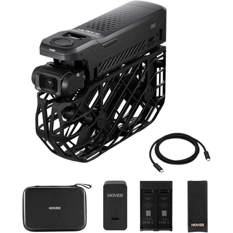 HoverAir X1 Pro Basic Combo Zwart opvouwbare cameradrone