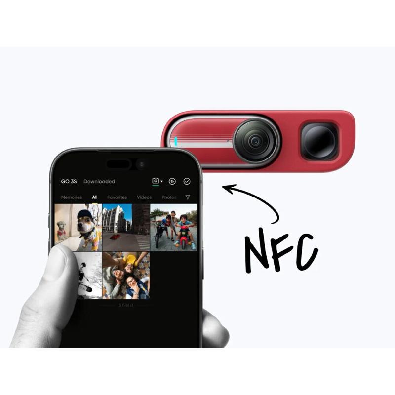 Foto 6 van Insta360 GO 3S Retro Bundle White 64GB actiecamera