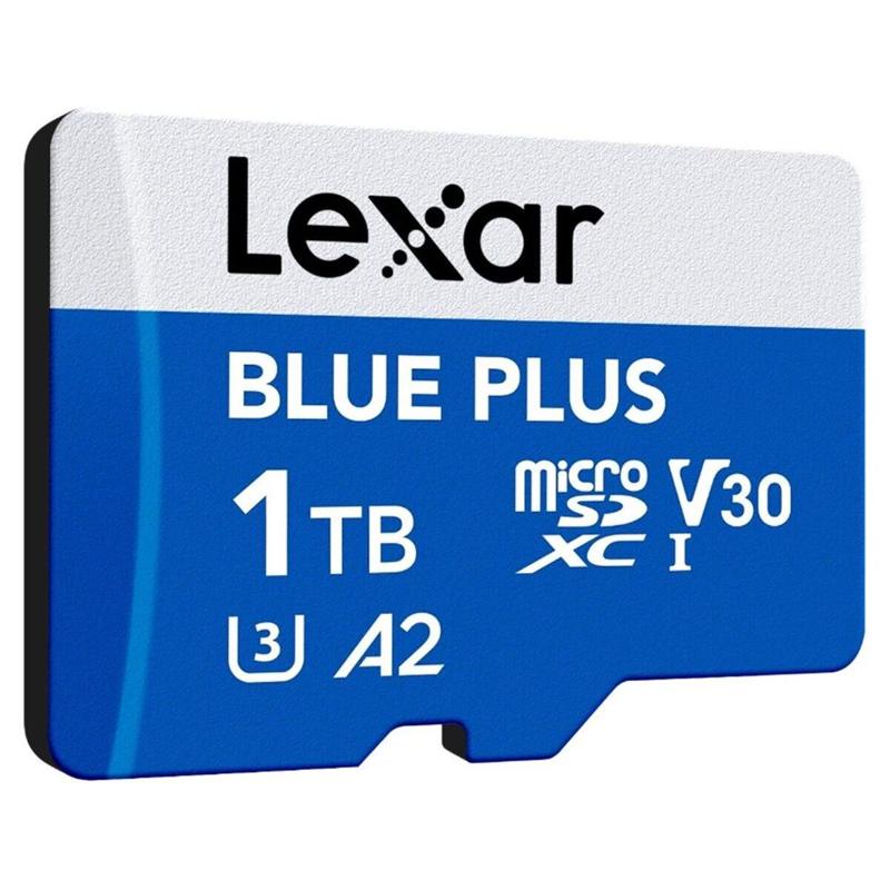 Foto 3 van Lexar 1TB Micro SD Blue Plus UHS-I V30 170MB/s geheugenkaart