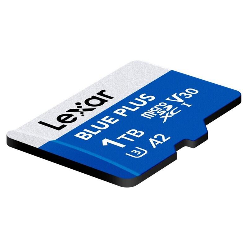 Foto 4 van Lexar 1TB Micro SD Blue Plus UHS-I V30 170MB/s geheugenkaart