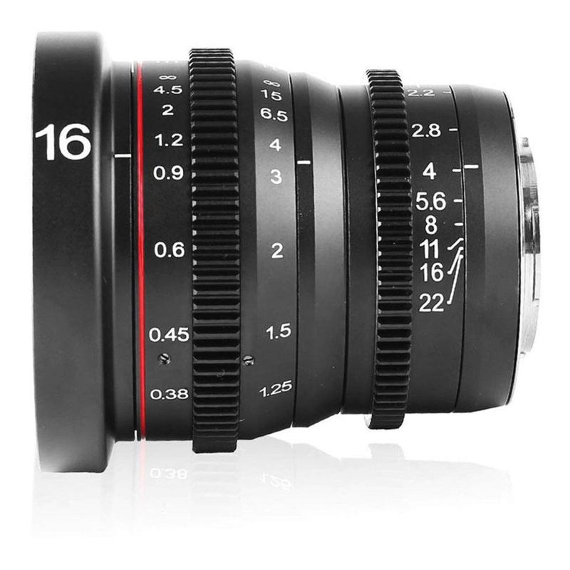 Foto 3 van Meike 16mm T2.2 MFT-mount objectief