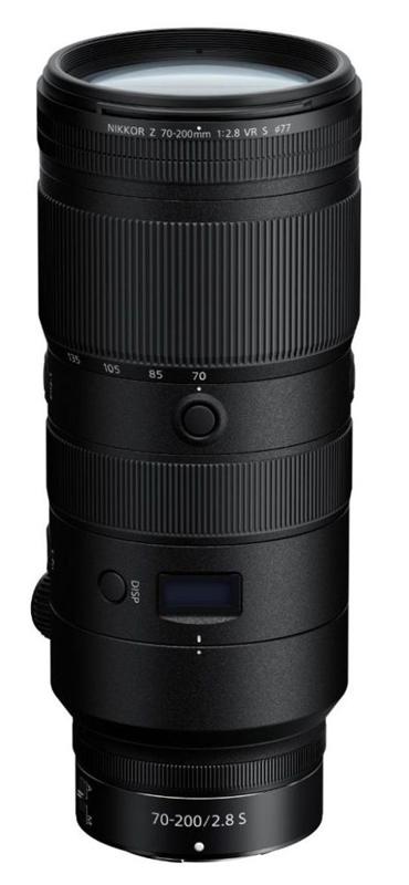 Nikon Nikkor Z 70-200mm f2,8 VR S objectief