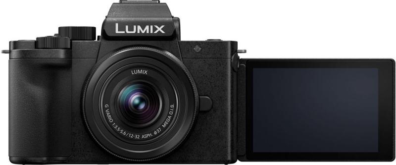Foto 2 van Panasonic Lumix DC-G100D systeemcamera met 12-32mm en 45-150mm objectieven