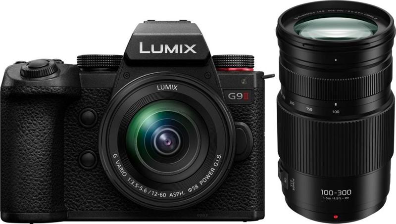 Panasonic Lumix G9 II systeemcamera met 12-60mm en 100-300mm objectieven