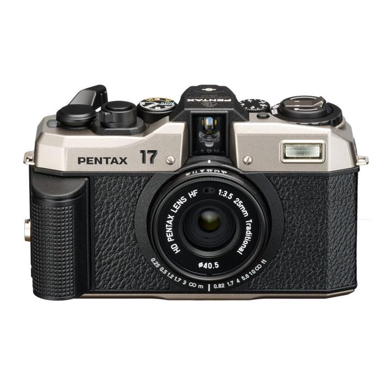 Foto 2 van Pentax 17 Analoge Compact Camera Dark Silver
