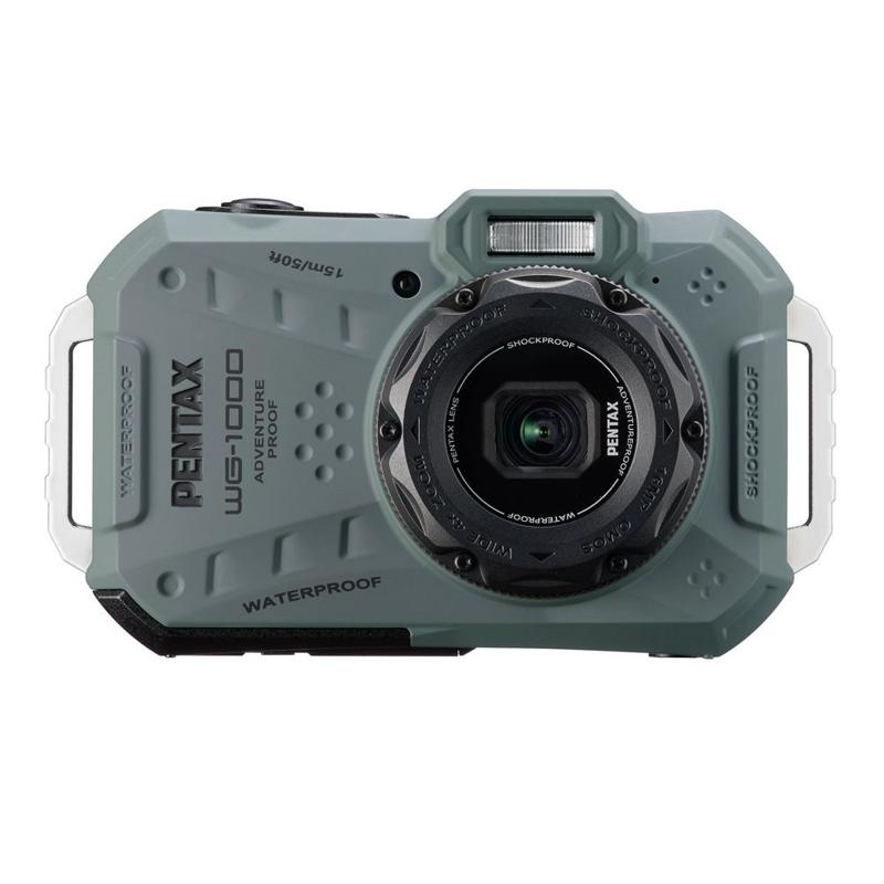 Pentax WG-1000 compact camera Olive