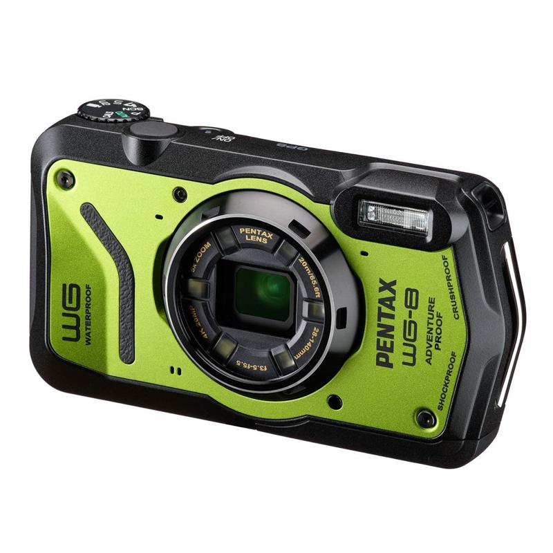 Foto 4 van Pentax WG-8 compact camera Groen