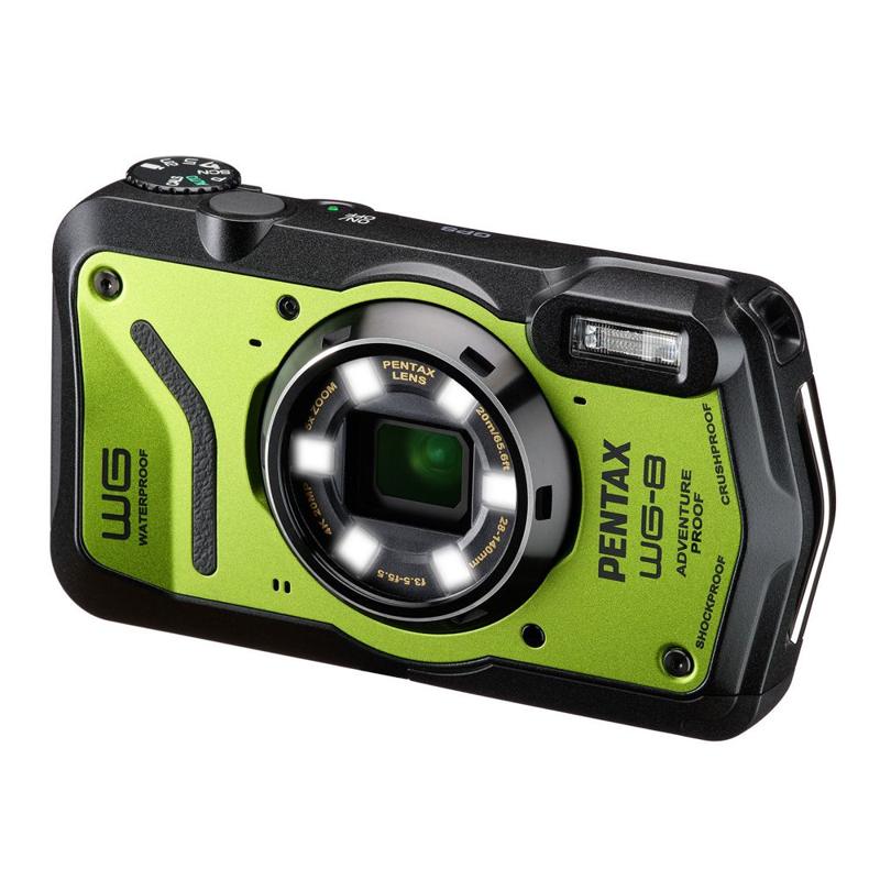 Foto 5 van Pentax WG-8 compact camera Groen