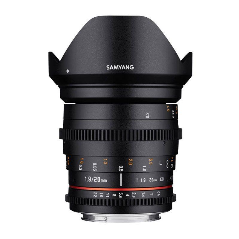 Foto 2 van Samyang 20mm T1.9 VDSLR ED AS UMC Fujifilm X-mount objectief