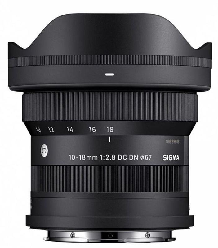 Sigma 10-18mm f2.8 DC DN (C) Canon RF Ultra-groothoek zoomlens