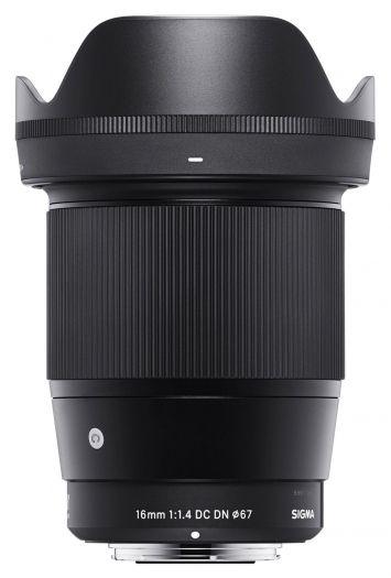 Foto 2 van Sigma 16mm f/1.4 DC DN Contemporary groothoeklens voor Micro Four Thirds