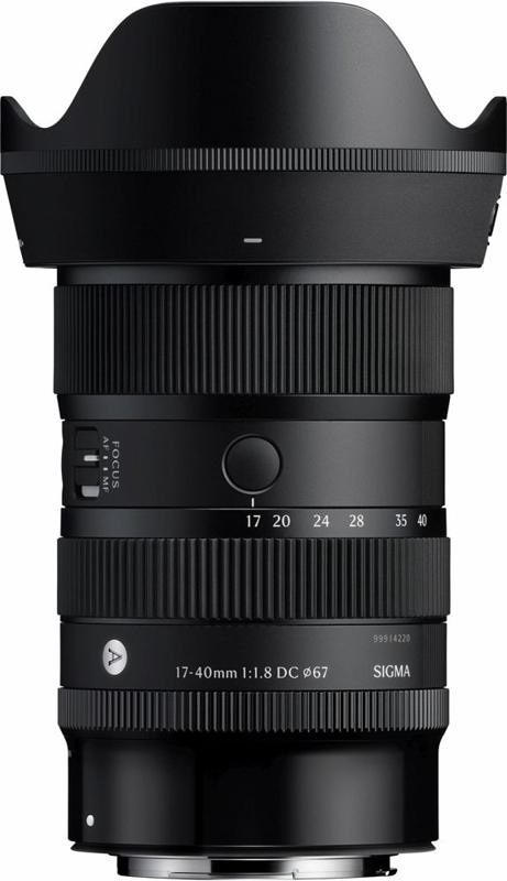Sigma 17-40mm f/1.8 DC (A) F/ RF-Mount lens