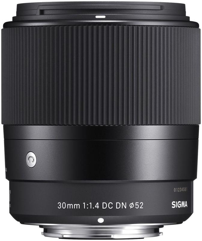 Sigma 30mm 1:1.4 DC DN Contemporary Sony E-Mount objectief