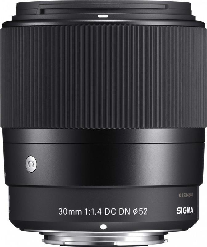 Sigma 30mm f/1.4 DC DN Contemporary objectief voor Canon EF-M