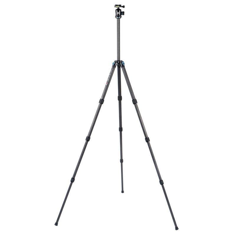 Foto 3 van Sirui ST-224 Waterproof Carbon Statief + ST-20 balhoofd